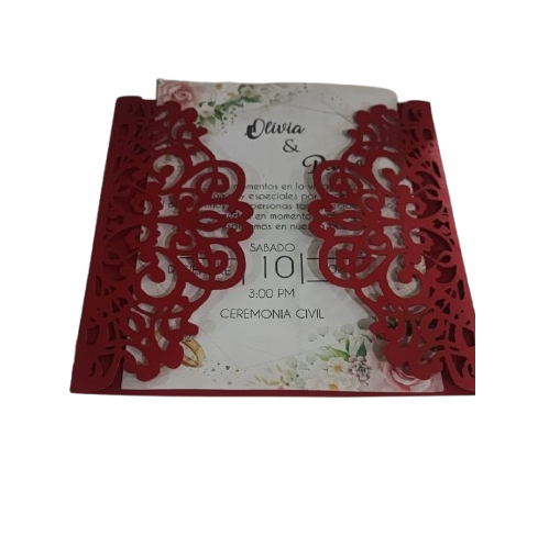 Invitación Scrapbooking