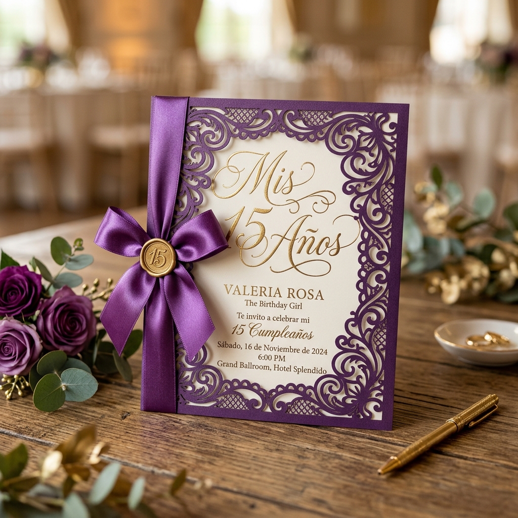 Invitación Boda Láser