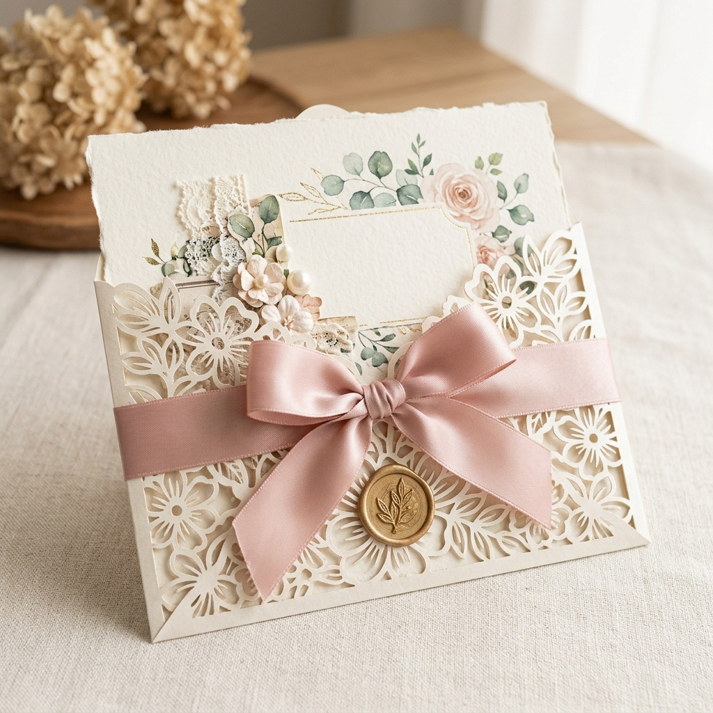 Invitación Foil Metalizado