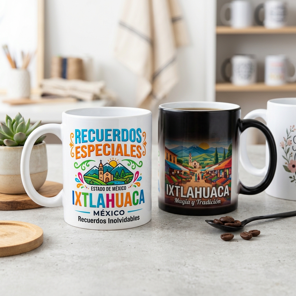 Tazas cerámicas sublimadas